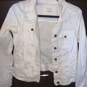 White denim jacket